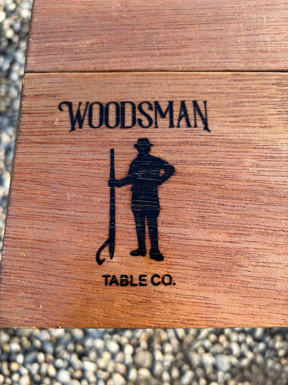 Wood Folding Campaign Table